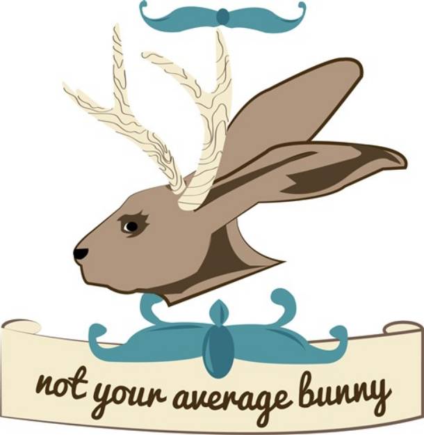 Picture of Average Bunny SVG File