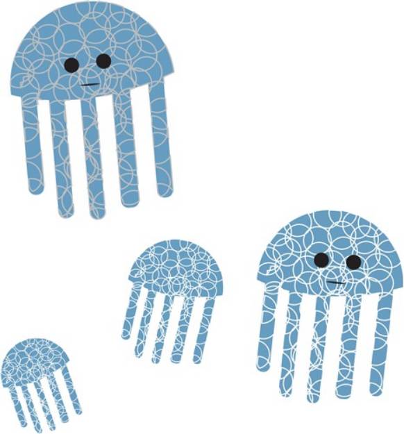 Picture of Jelly Fish SVG File