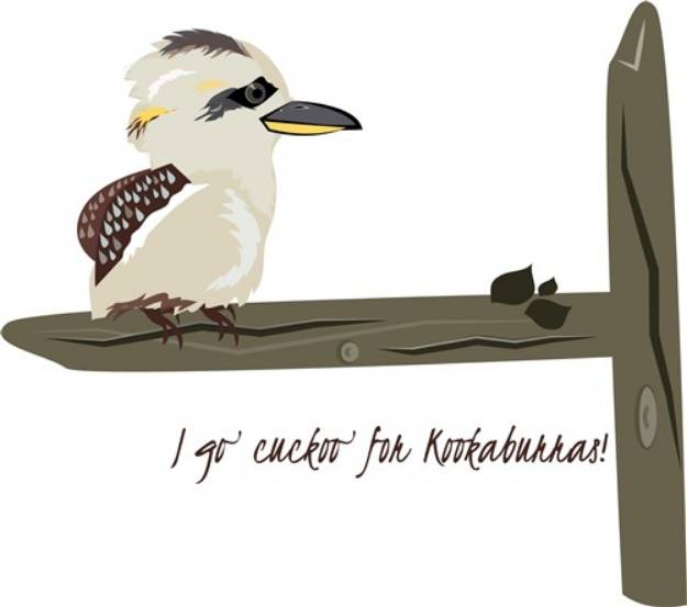 Picture of Cuckoo Kookaburra SVG File