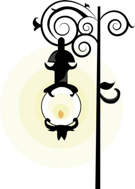 Picture of Street Light SVG File