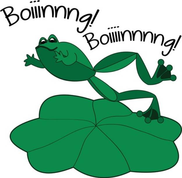 Picture of Jumping Frog SVG File