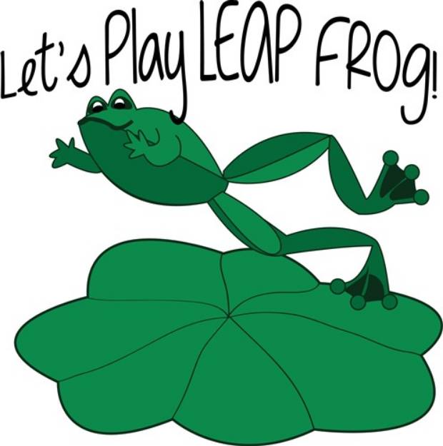 Picture of Leap Frog SVG File