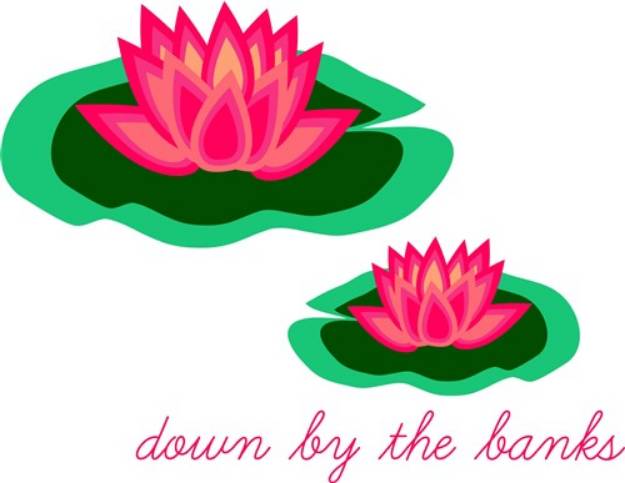 Picture of Down by the Banks SVG File