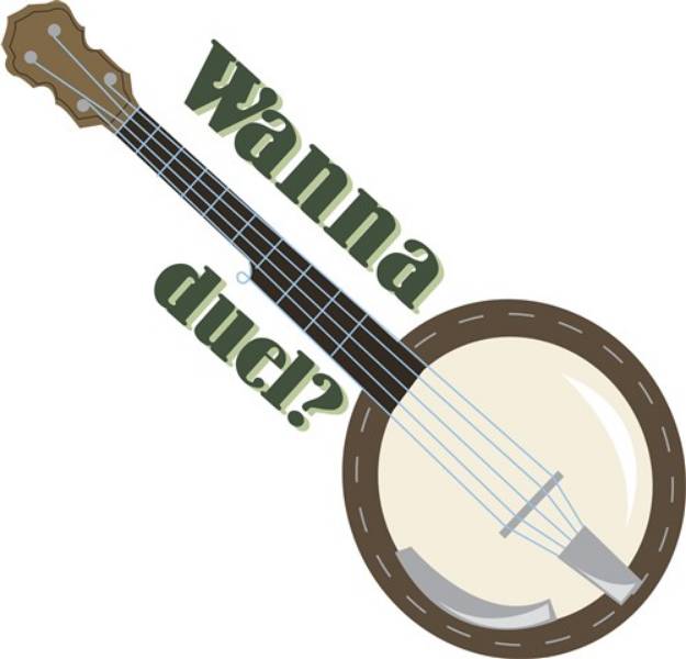 Picture of Duel Banjo SVG File