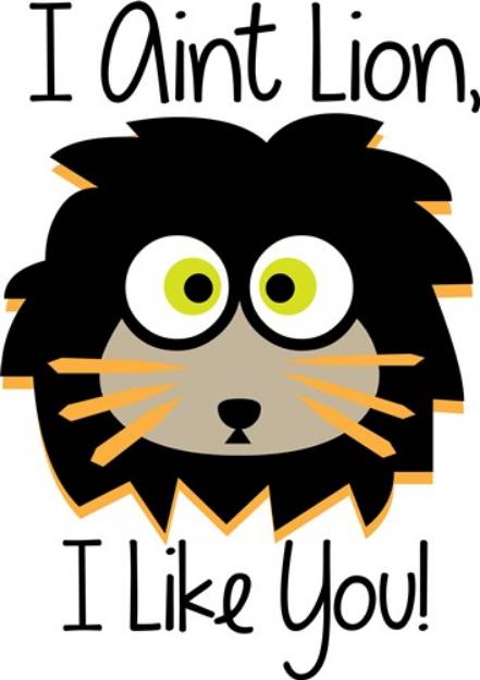 Picture of Lion Like SVG File