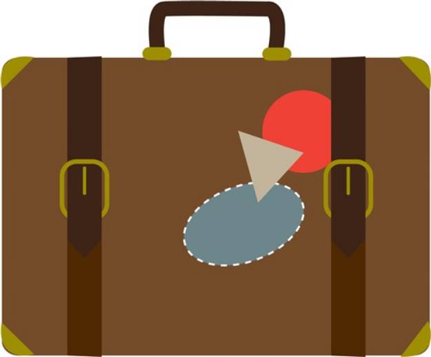 Picture of Luggage Case SVG File