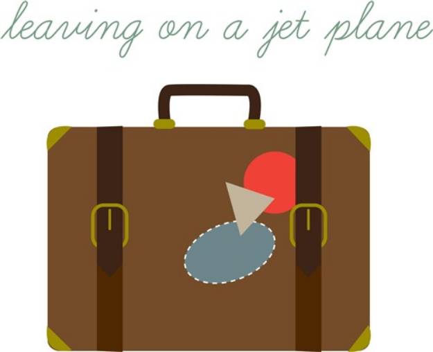 Picture of Plane Luggage SVG File