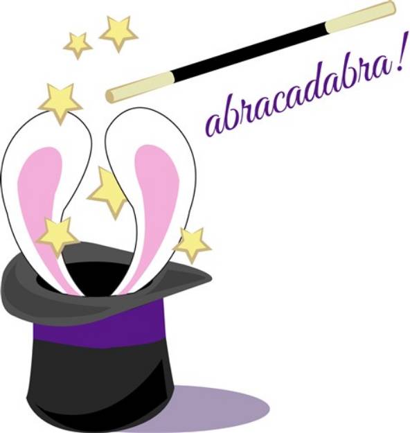 Picture of Abracadabra Hat SVG File