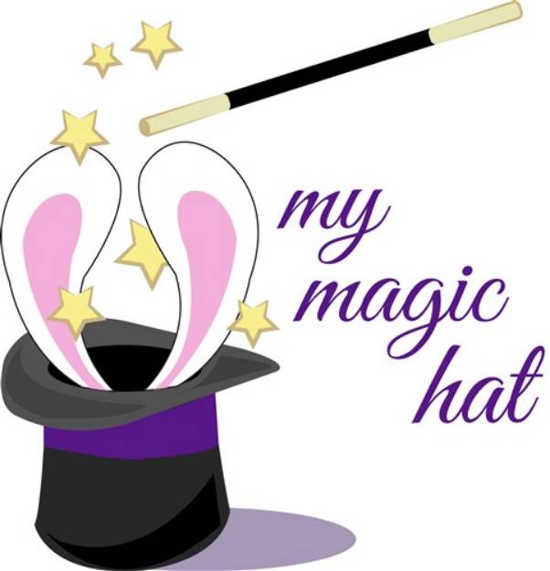 Picture of My Magic Hat SVG File