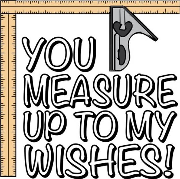 Picture of Measure Wishes SVG File