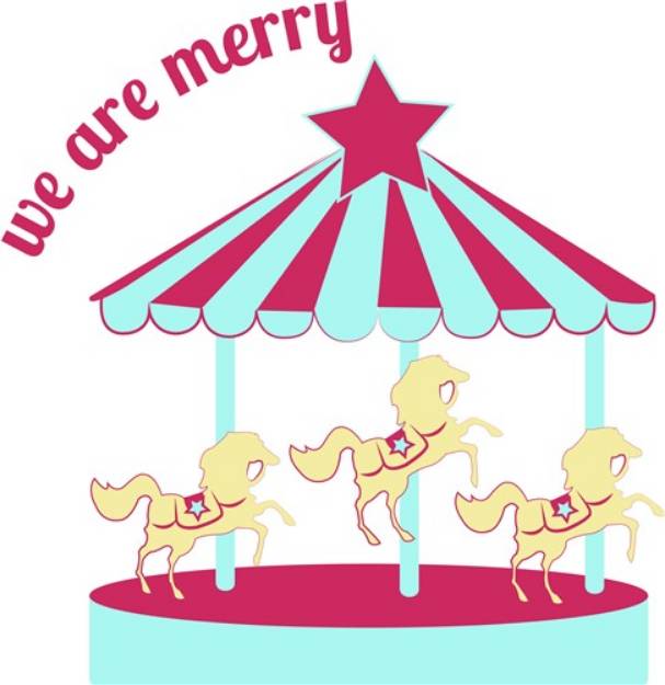 Picture of We are Merry SVG File