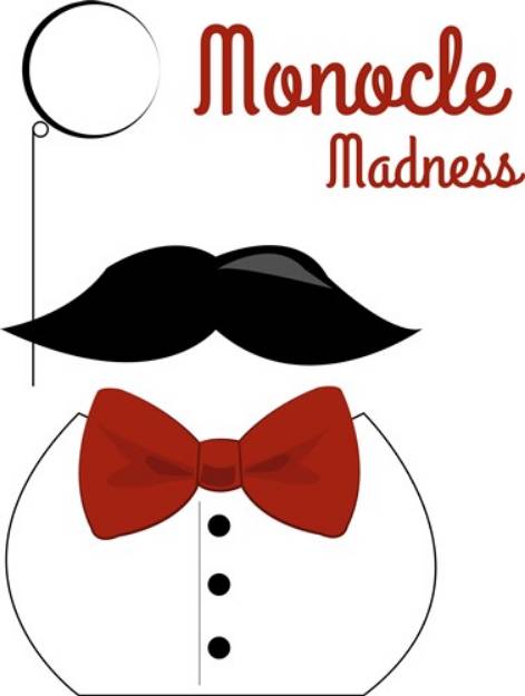 Picture of Monocle Madness SVG File