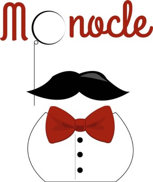 Picture of Monocle Clothing SVG File
