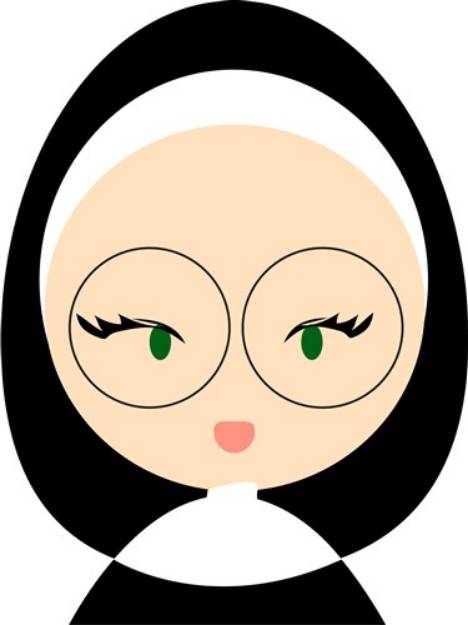 Picture of Sister Head SVG File