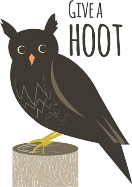 Picture of Give a Hoot SVG File