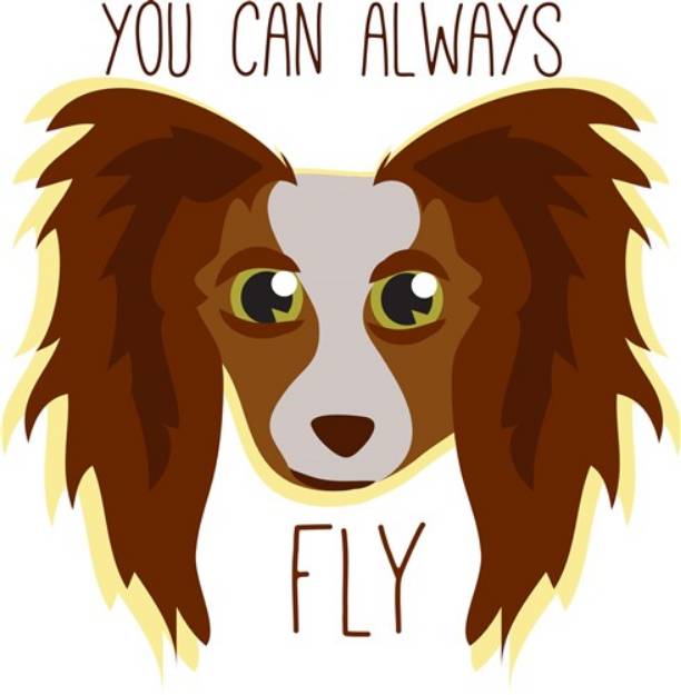 Picture of Papillion Fly SVG File