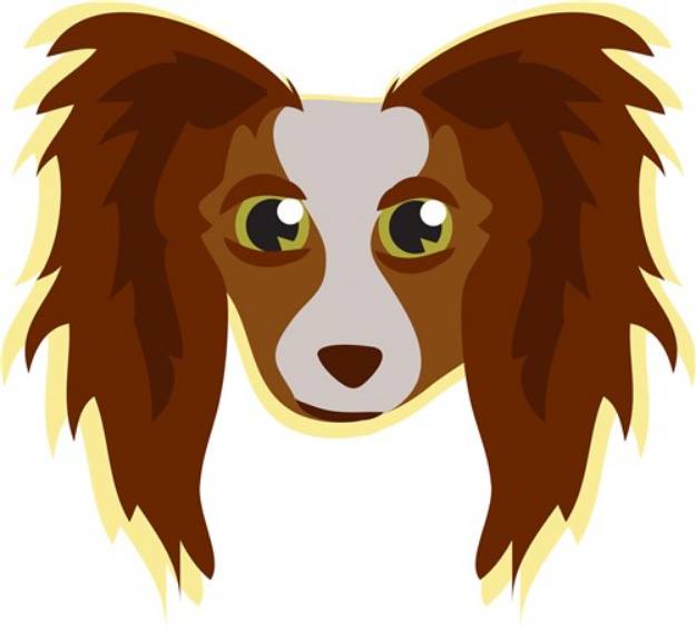 Picture of Papillion Head SVG File