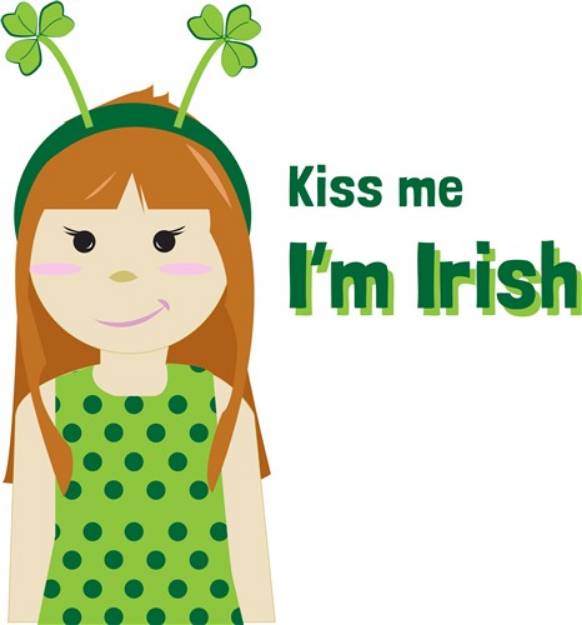 Picture of Irish Kiss SVG File