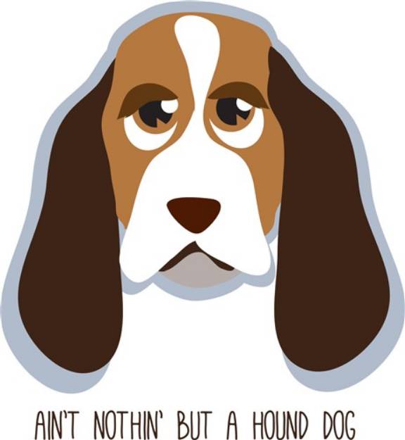 Picture of Hound Dog SVG File