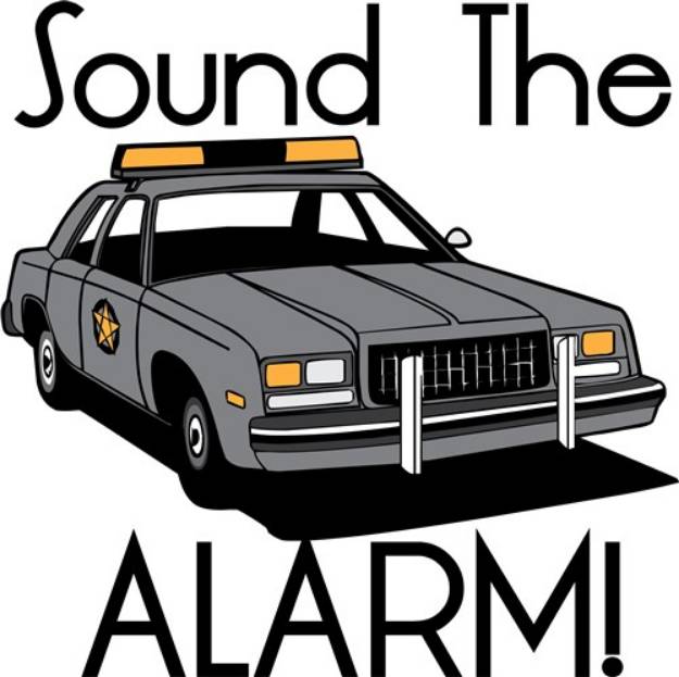 Picture of Sound the Alarm SVG File