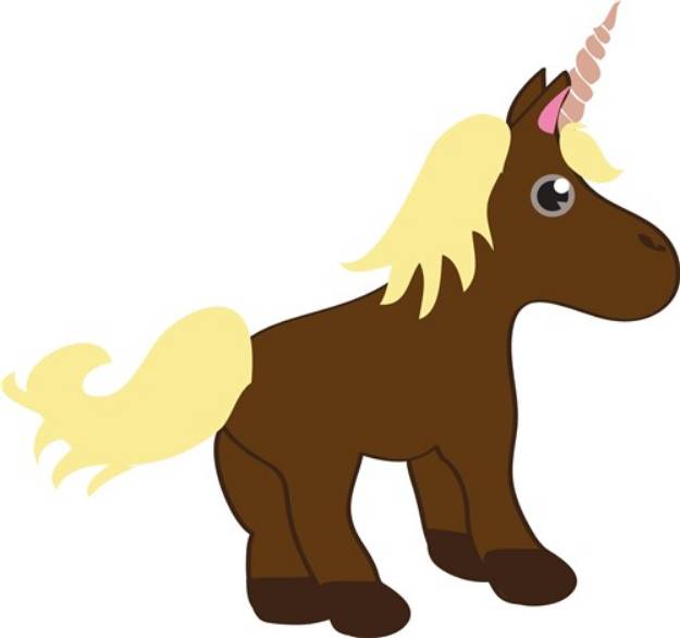 Picture of Mythological Unicorn SVG File