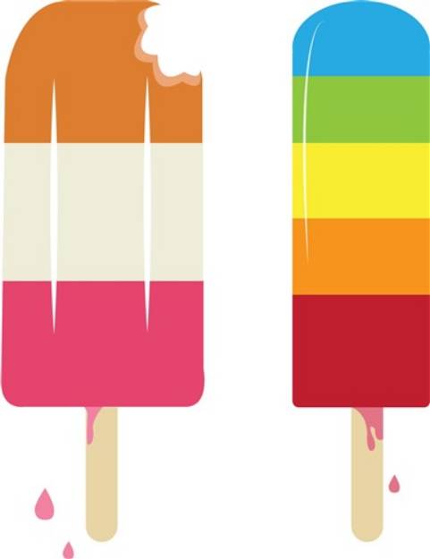 Picture of Frozen Popsicle SVG File