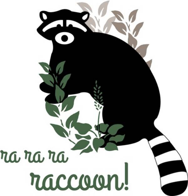 Picture of Raccoon Plant SVG File