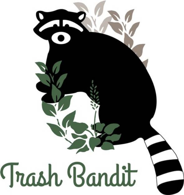 Picture of Trash Bandit SVG File