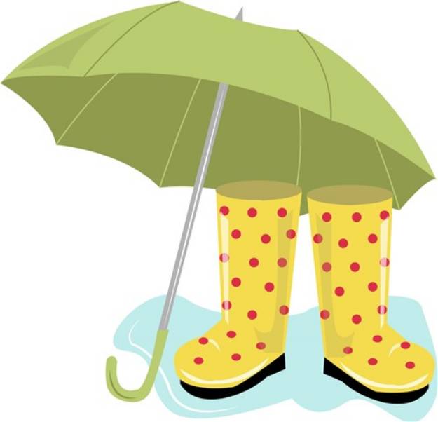 Picture of Rain Clothes SVG File