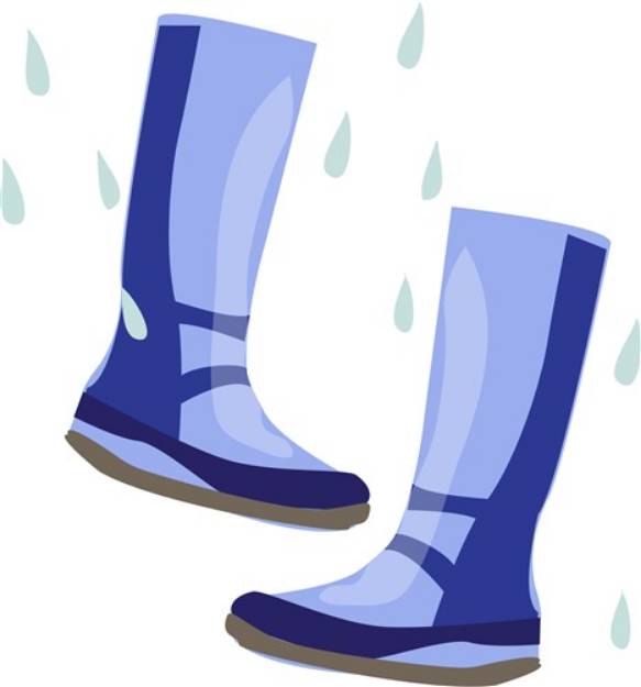 Picture of Galoshes Shoes SVG File