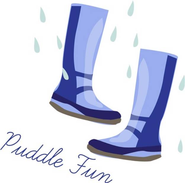 Picture of Puddle Fun SVG File