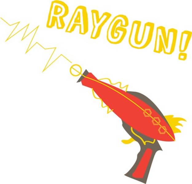Picture of Ray Gun SVG File