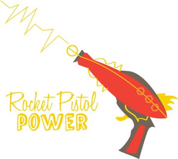 Picture of Rocket Pistol SVG File