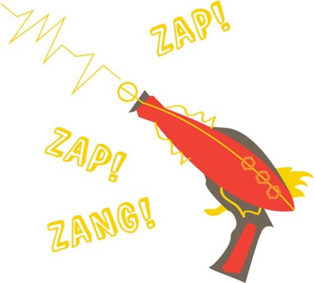 Picture of Zap Gun SVG File