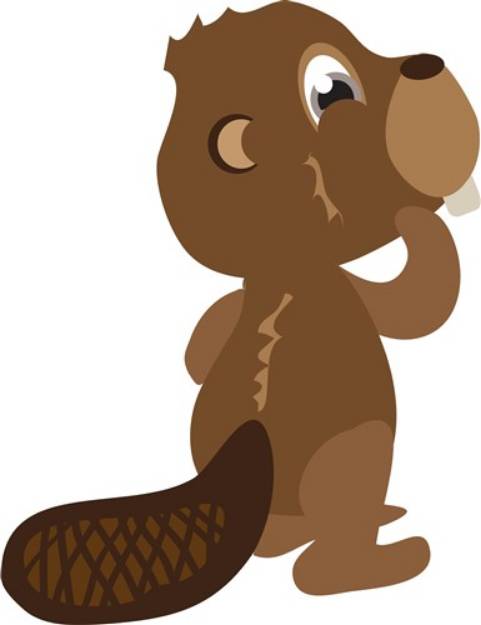 Picture of Beaver Animal SVG File