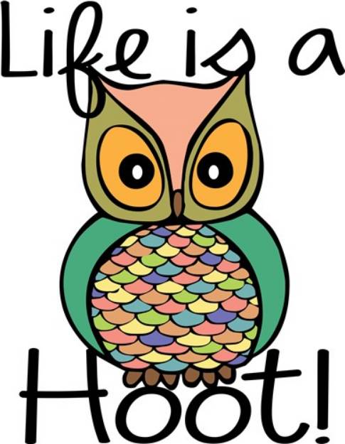 Picture of Life is a Hoot SVG File