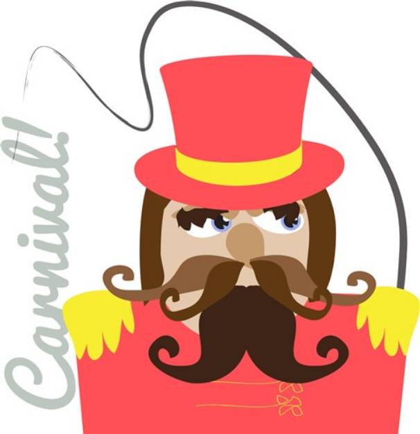 Picture of Carnival Man SVG File