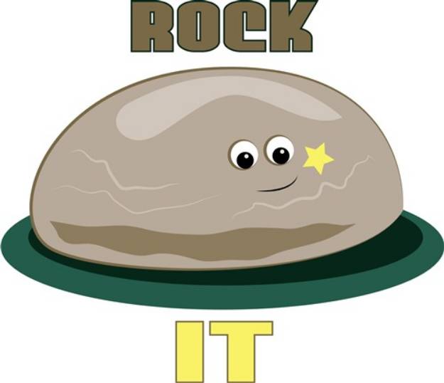 Picture of Rock It SVG File