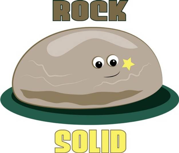 Picture of Rock Solid SVG File