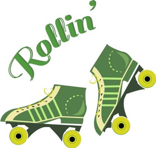 Picture of Rollin Skates SVG File