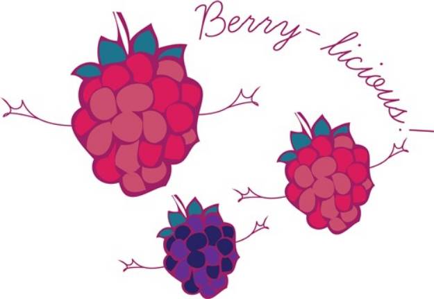 Picture of Berry-licious! SVG File