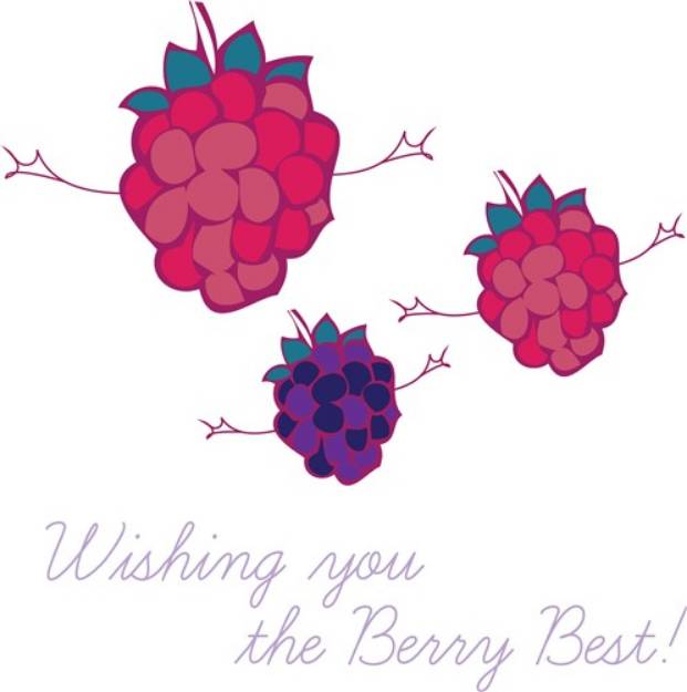 Picture of Berry Best SVG File