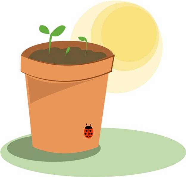 Picture of Plant Pot SVG File