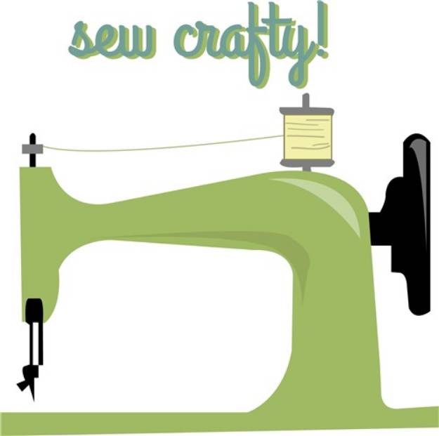 Picture of Sew Crafty SVG File