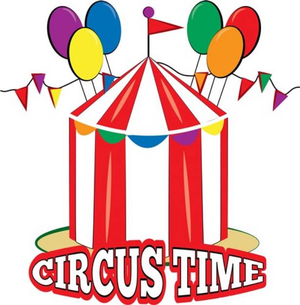 Picture of Circus Time SVG File