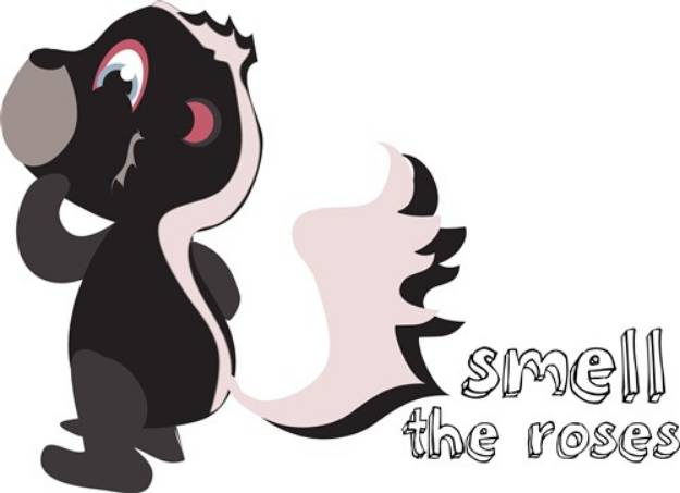 Picture of Smell the Roses SVG File