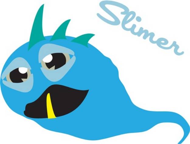 Picture of Slimer Monster SVG File