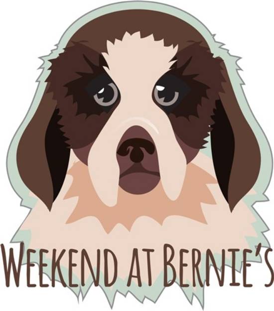 Picture of Bernie Weekend SVG File