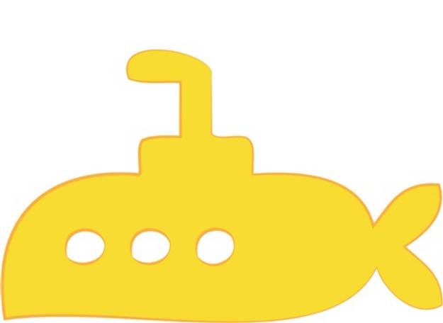 Picture of Submarine Boat SVG File