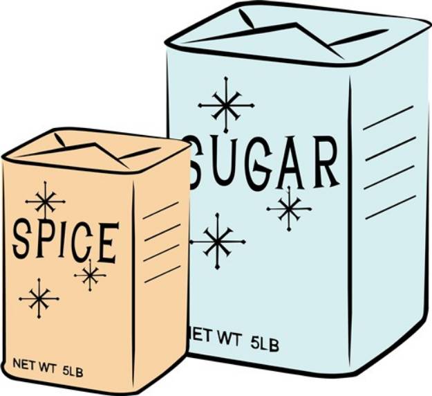 Picture of Spice Sugar SVG File